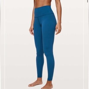 Lululemon Wunder Under High Rise Legging in Deep Marine Size 2 28”